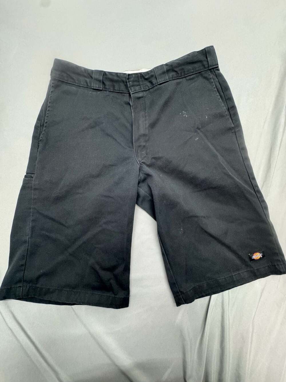 Dickies Relaxed Fit Work Shorts Size 36 Black Twill
